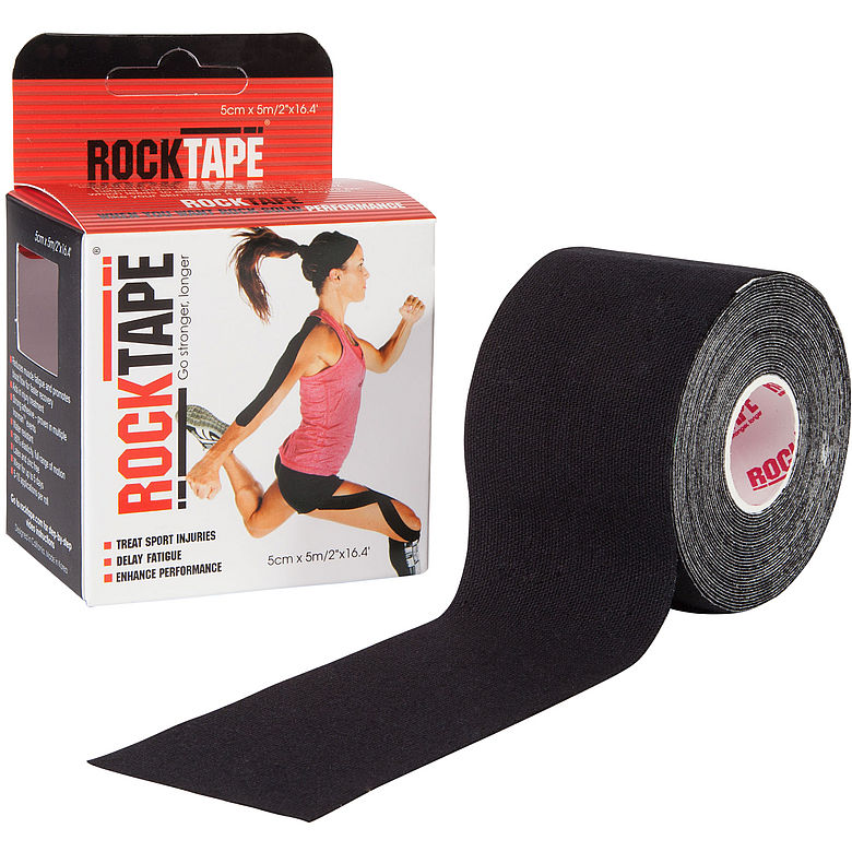 RockTape Kinesiology Tape 5cm x 5m Sports Physio Muscle Strain Injury Support 